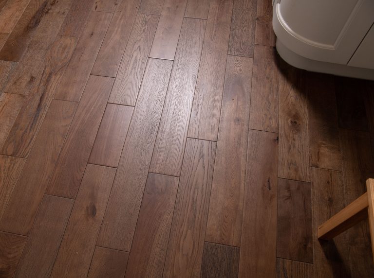 Blackwashed Oak floor